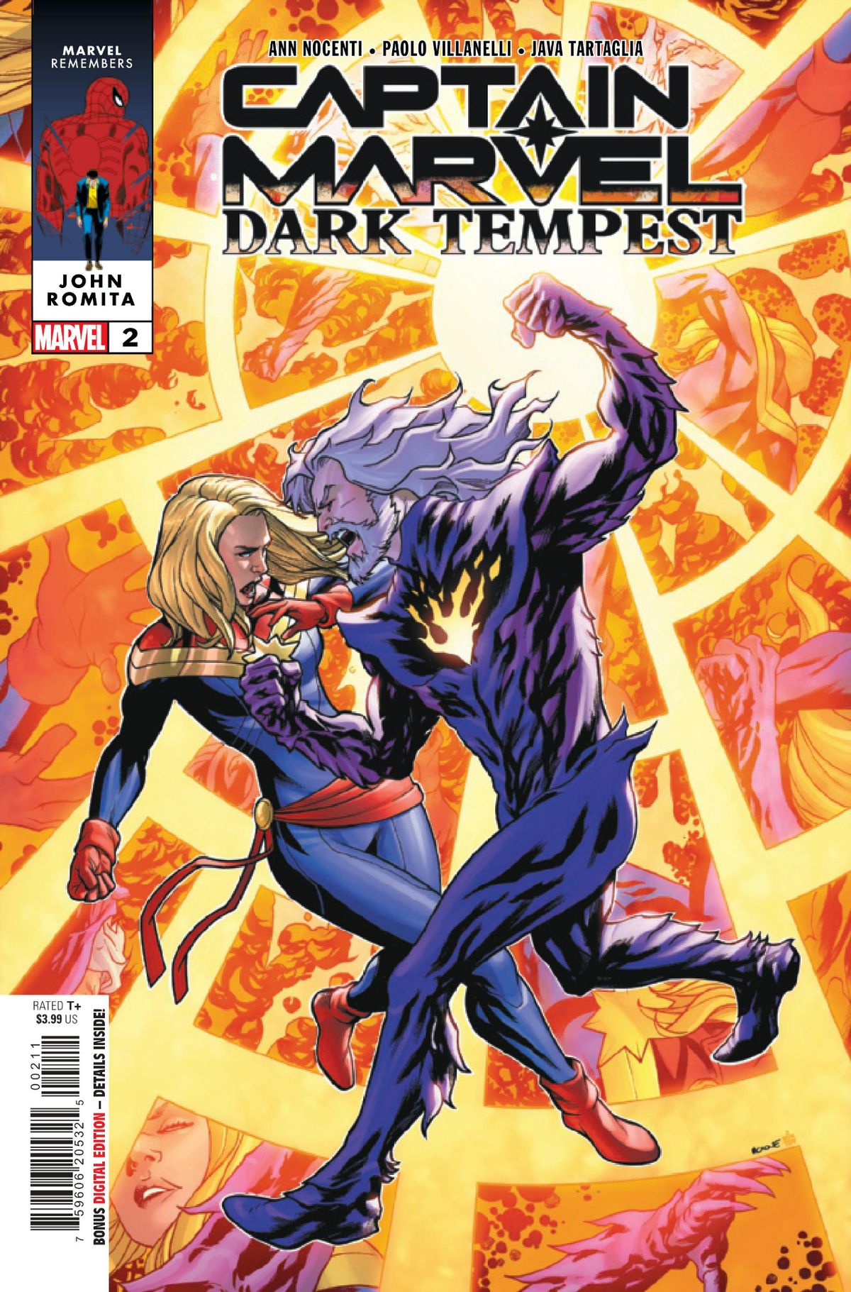 Captain Marvel: Dark Tempest #2 cover