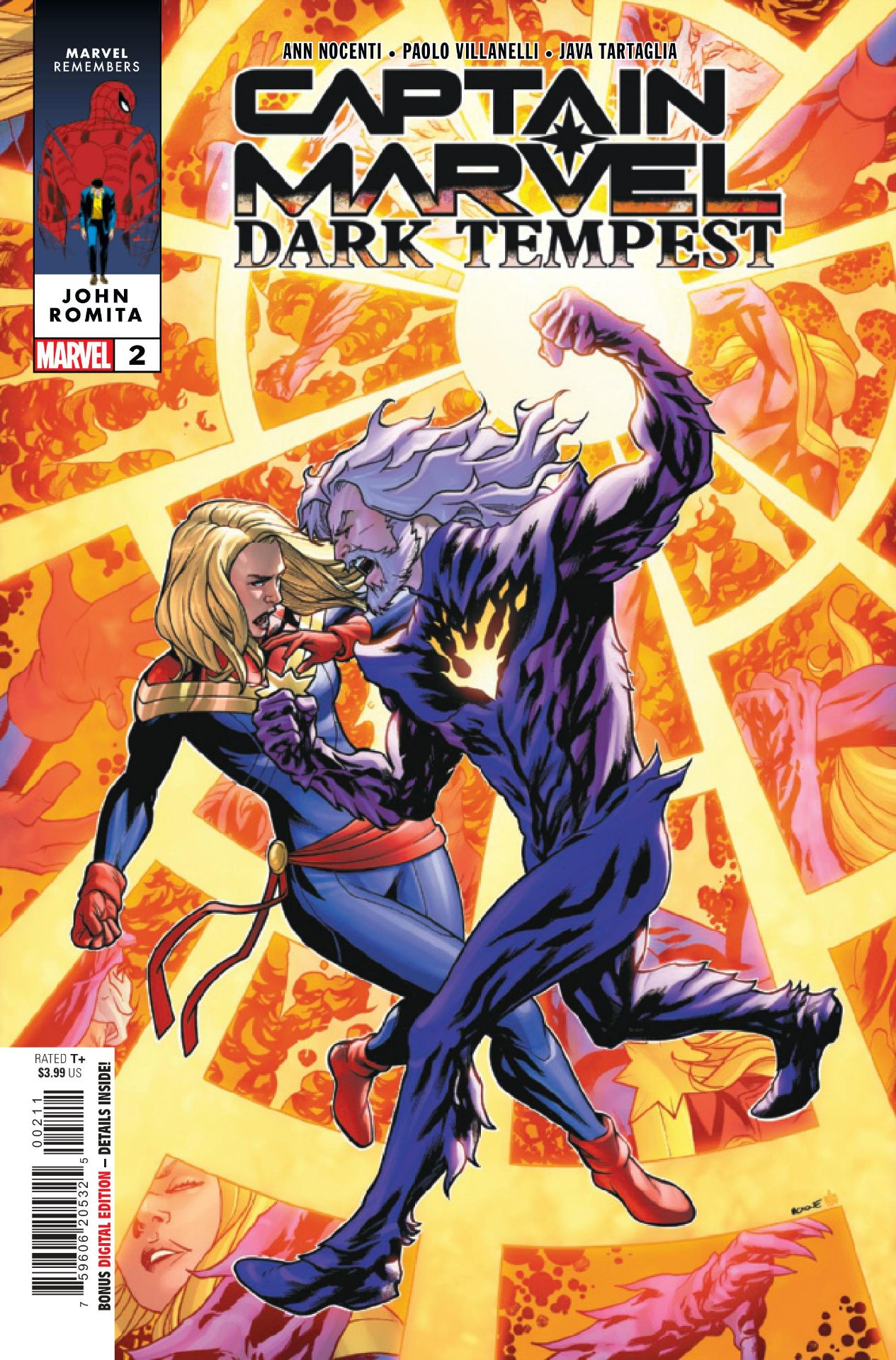 Captain Marvel: Dark Tempest #2 cover