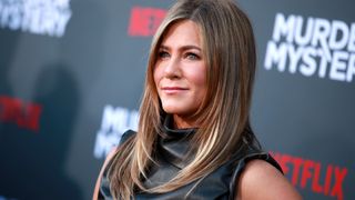 Jennifer Anniston with mother of the bride hairstyle