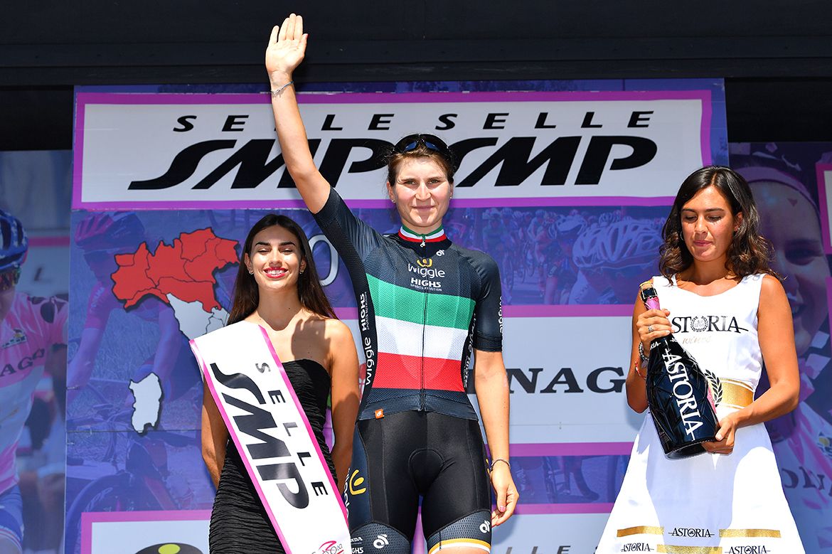 Italian champion Elisa Longo Borghini (Wiggle-High5)