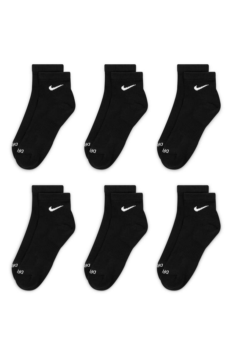 Dri-Fit 6-Pack Everyday Plus Cushioned Low Socks