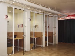 Private booths at Proper Offices