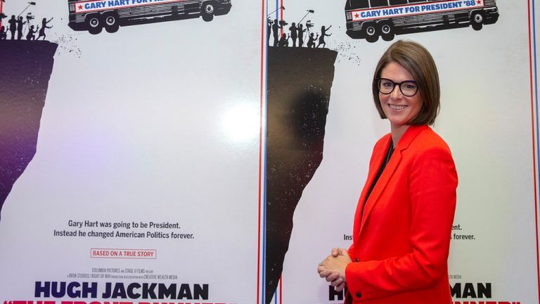 Kasie Hunt of NBC News attends the DC Special Screening Of THE FRONT RUNNER at the Smithsonian National Museum of American History on October 3, 2018 in Washington, DC.