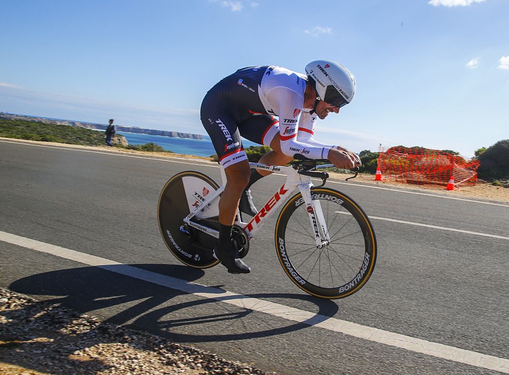 Fabian Cancellara (Trek - Segafredo) won the time trial at Volta al Algarve