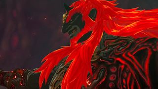 Side profile of Demon King Ganondorf