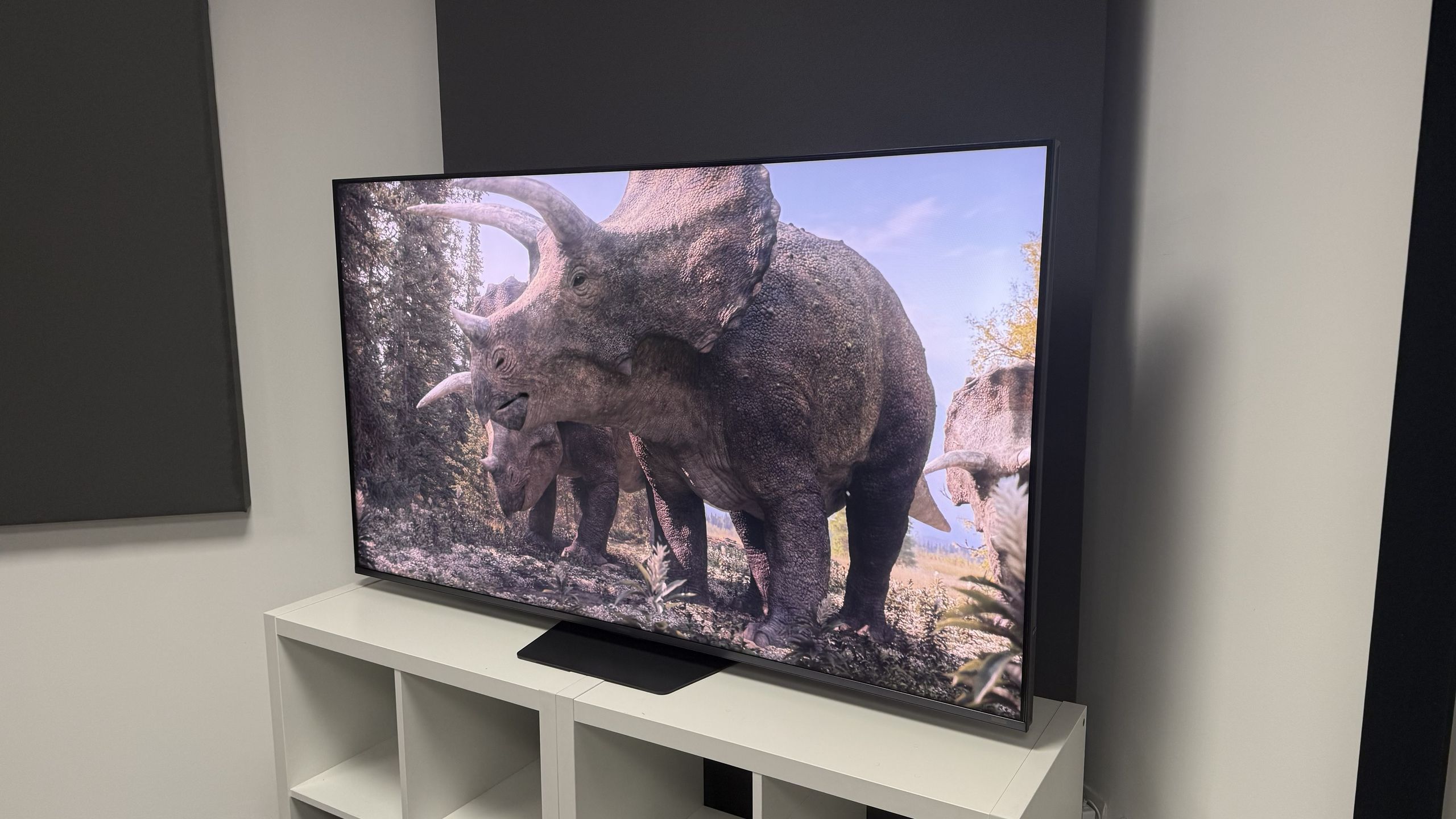 We’ve got a big next-gen TV in for testing – but can it dethrone our Award-winning Sony OLED?