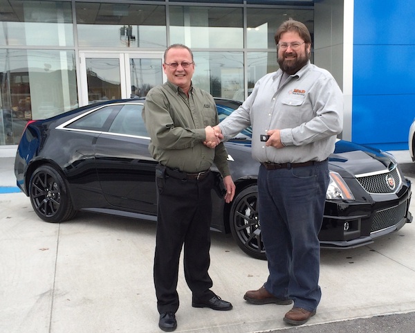 ADI Dealer Wins New Cadillac CTS-V