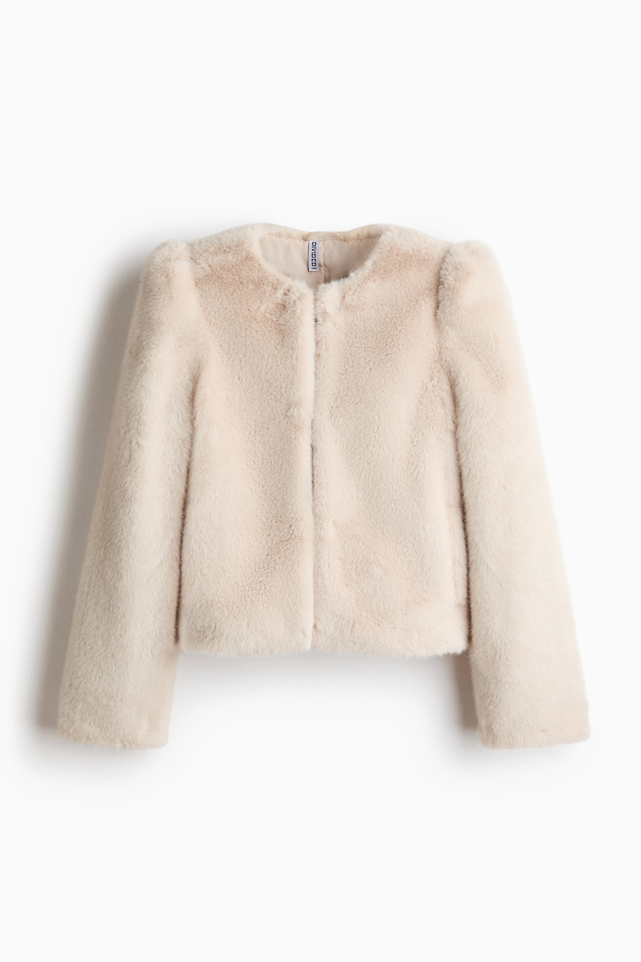 Fluffy Jacket - Light Beige