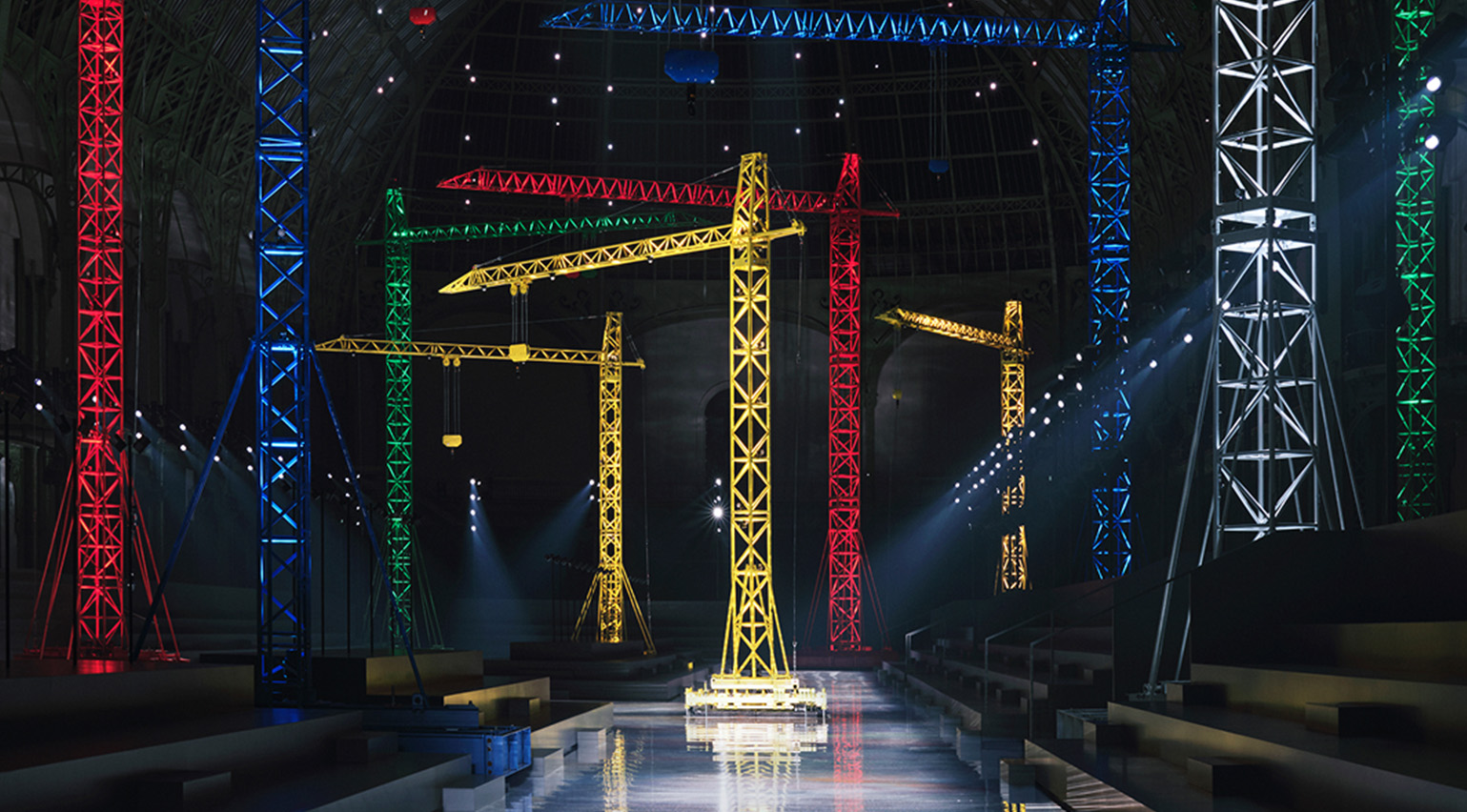 Paris Fashion Week A/W 2026 Chanel Show Set