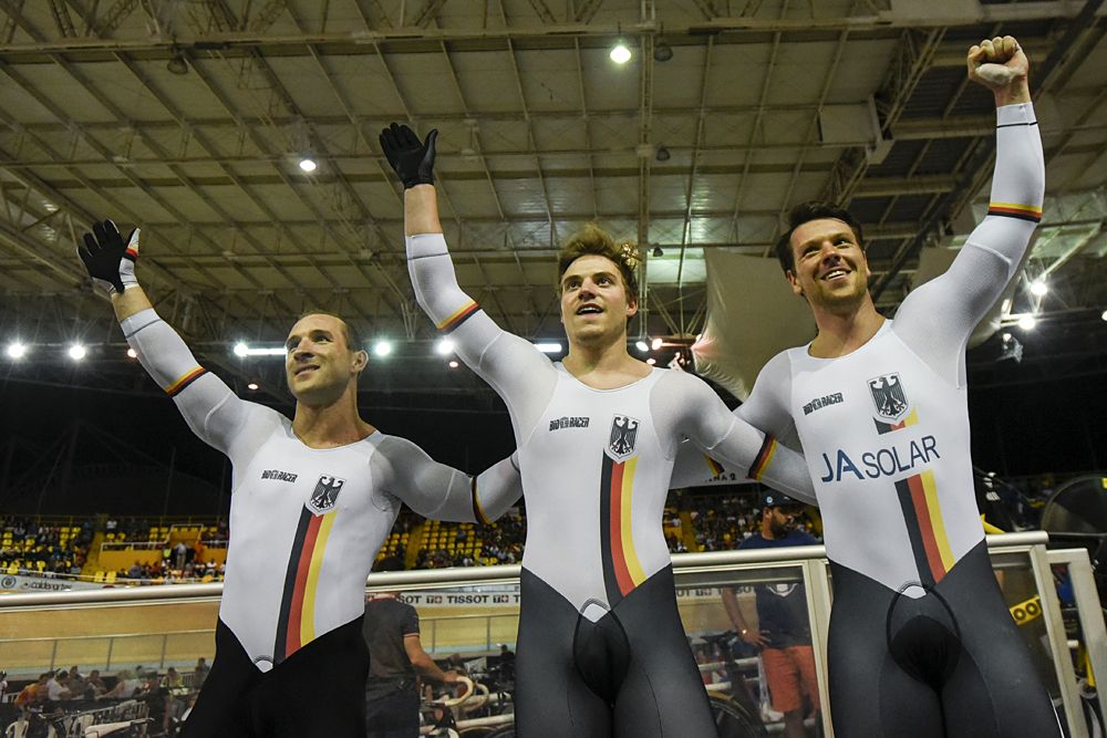 Germany won the men's team sprint in Cali