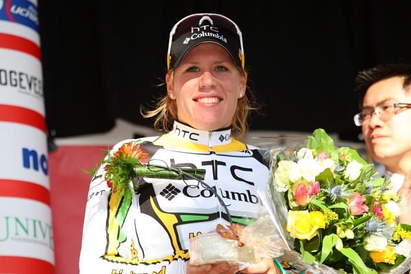 Eleonora Van Dijk (HTC - Columbia Women) won the prize for best over the cobbled sections.