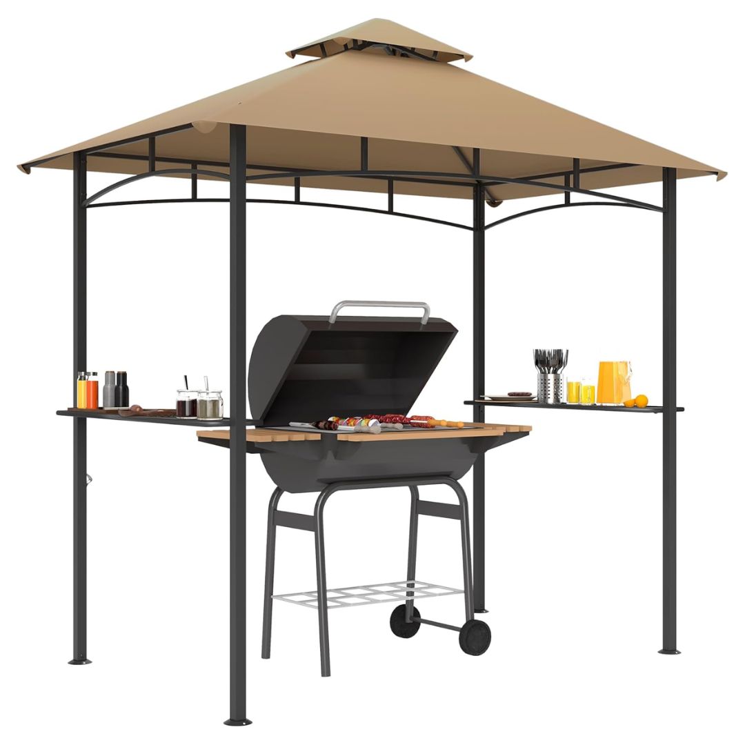 Amazon, Outsunny 2.5x1.5m (8'x5') Grill Gazebo Canopy