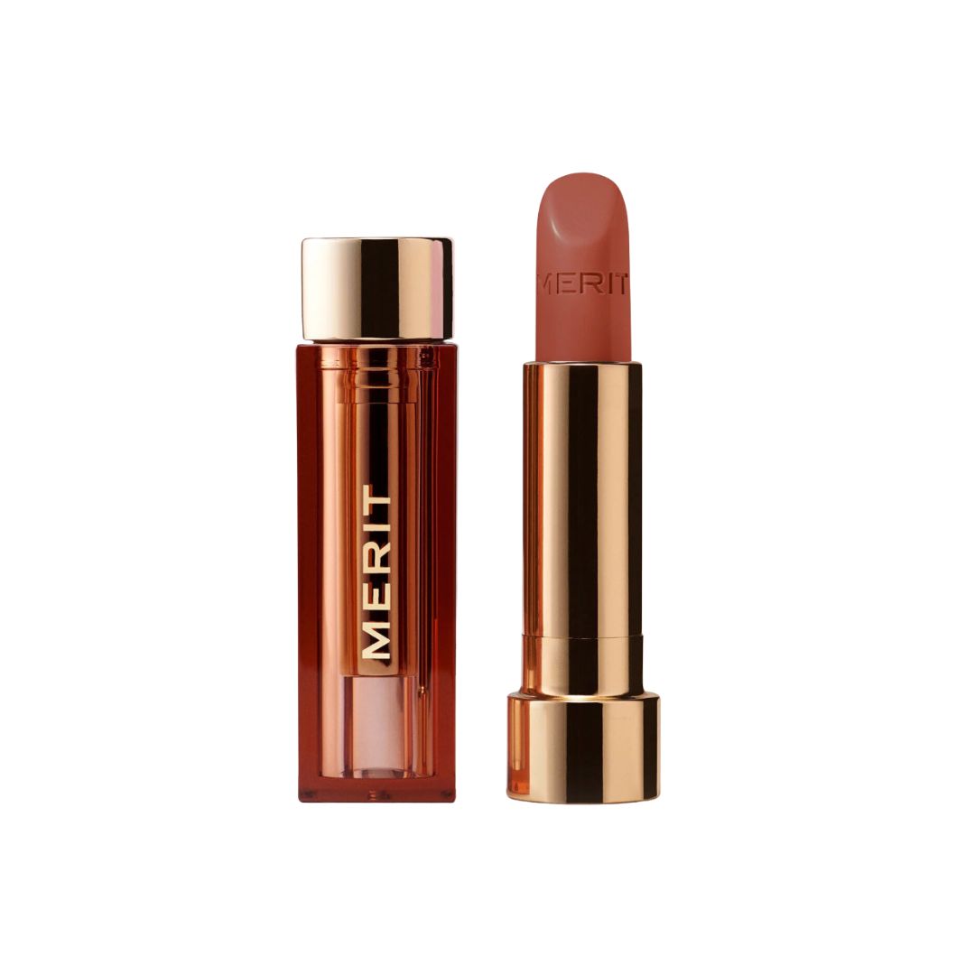 An image showing a nude lipstick from Merit