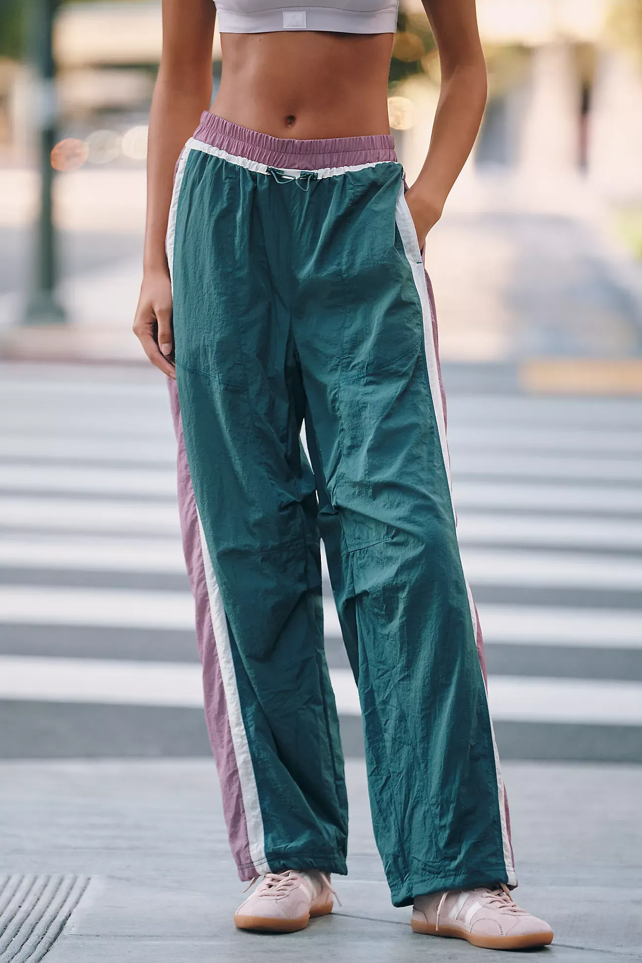 anthropologie, Daily Practice Double Dribble Track Pants