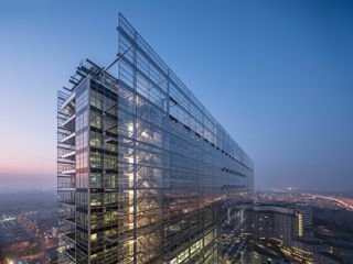 The European Patent Office in Rijswijk designed by Ateliers Jean Nouvel and Dam & Partners Architecten