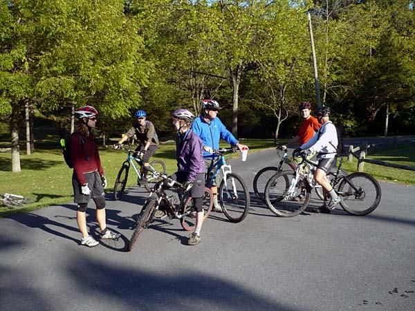 It takes a bunch of "big kids" to volunteer to take participants out on rides.