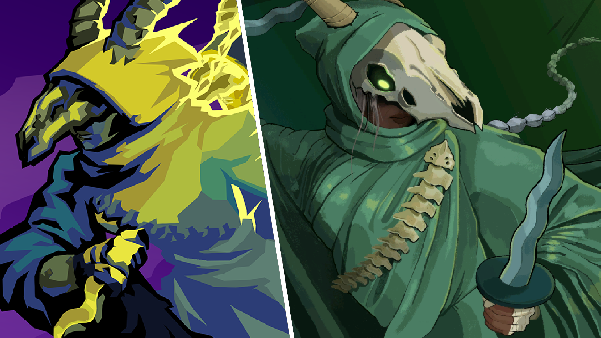 A split image of the Silent from Slay the Spire 2 - one of her Adrenaline card art, another of her brandishing a knife.