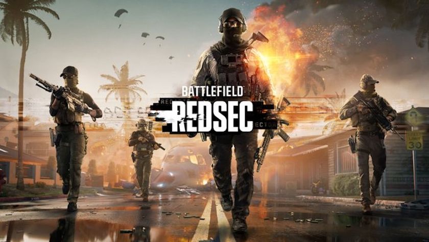 Battlefield REDSEC key art showing soldiers walking through a battlefield