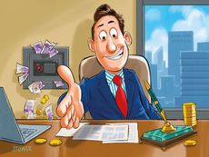 Bank stocks &ndash;&nbsp;MoneyWeek cover illustration