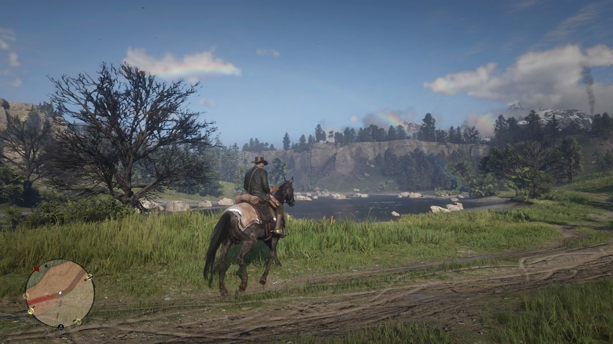 Red Dead Redemption 2 - 4k-gameplay op PC vs PS4 Pro 