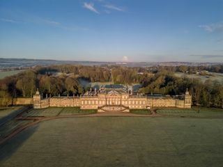 very large and grand country house