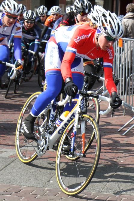 Dutch champion Annemiek Van Vleuten (Rabobank Liv/Giant)