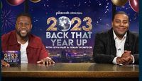 Peacock's '2023 Back That Year Up with Kevin Hart and keenan Thompson 