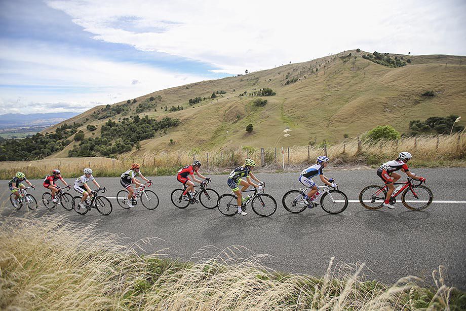 The break, high in the hills