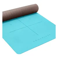 HeathYoga eco-friendly non-slip yoga mat