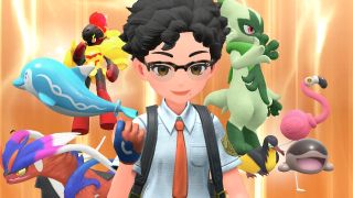 Pokémon Scarlet and Violet character getting a Meal Power buff