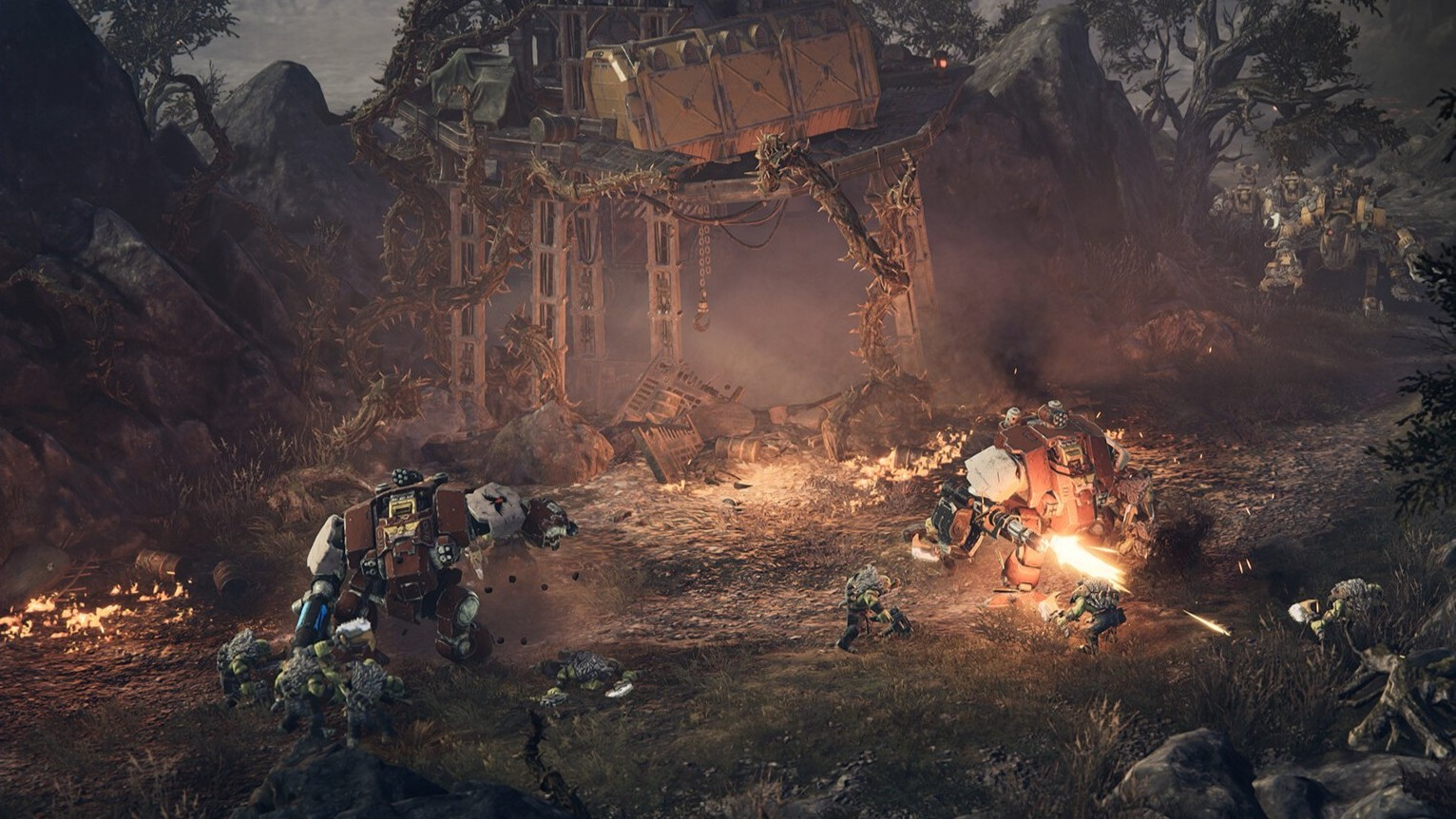 A screenshot from Warhammer 40,000: Dawn of War 4