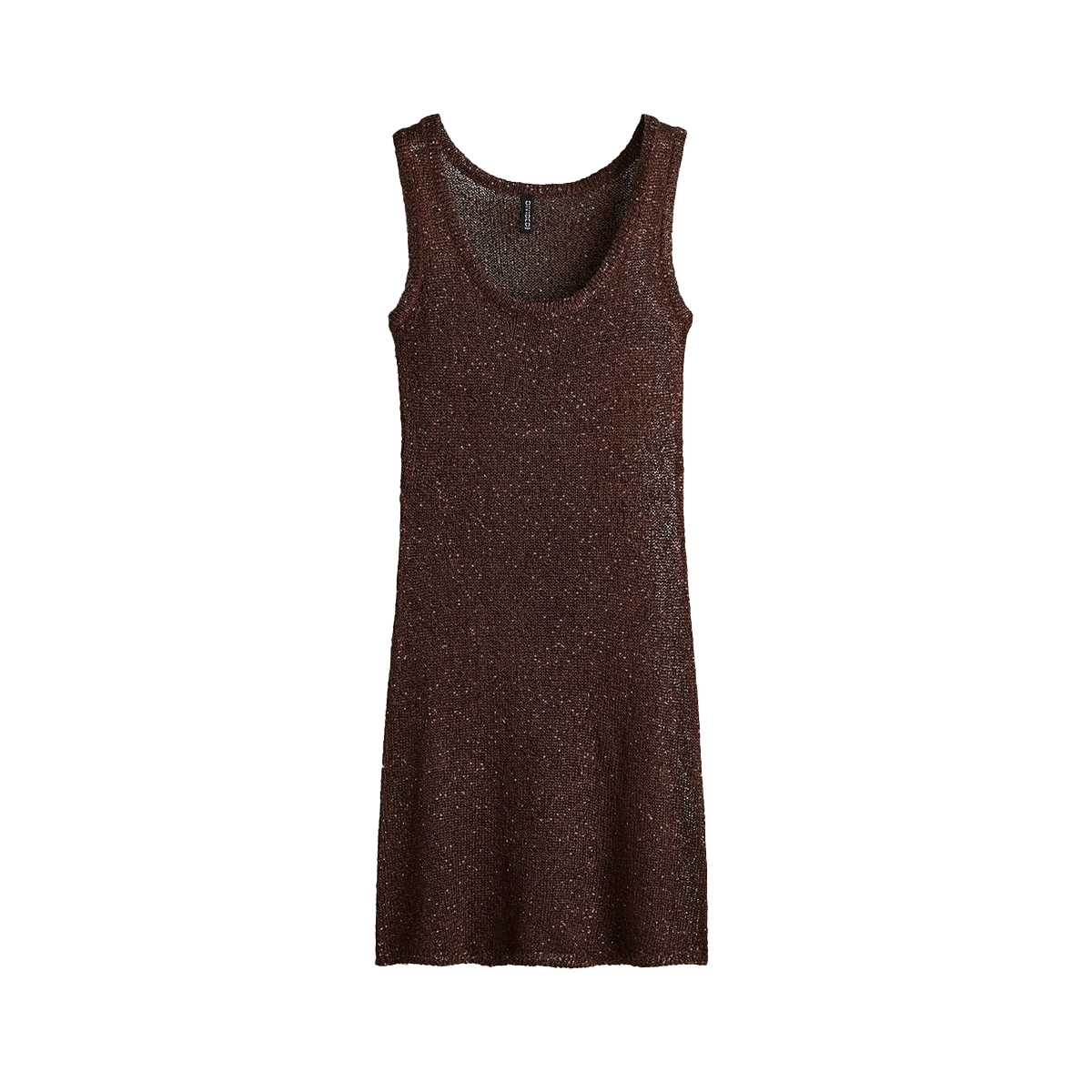 H&amp;amp;M, Knitted Sleeveless Dress