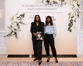 guests at a marie claire beauty lunch