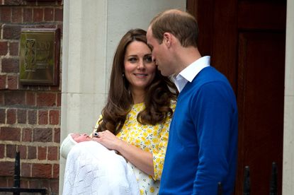 Princess Charlotte birth Kate Middleton Prince William Lindo Wing 2015