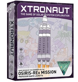 Designed by the leader of NASA's upcoming OSIRIS-REx mission to an asteriod, Xtronaut lets 2-4 players build and launch space missions while racing each other and fighting real-world obstacles.