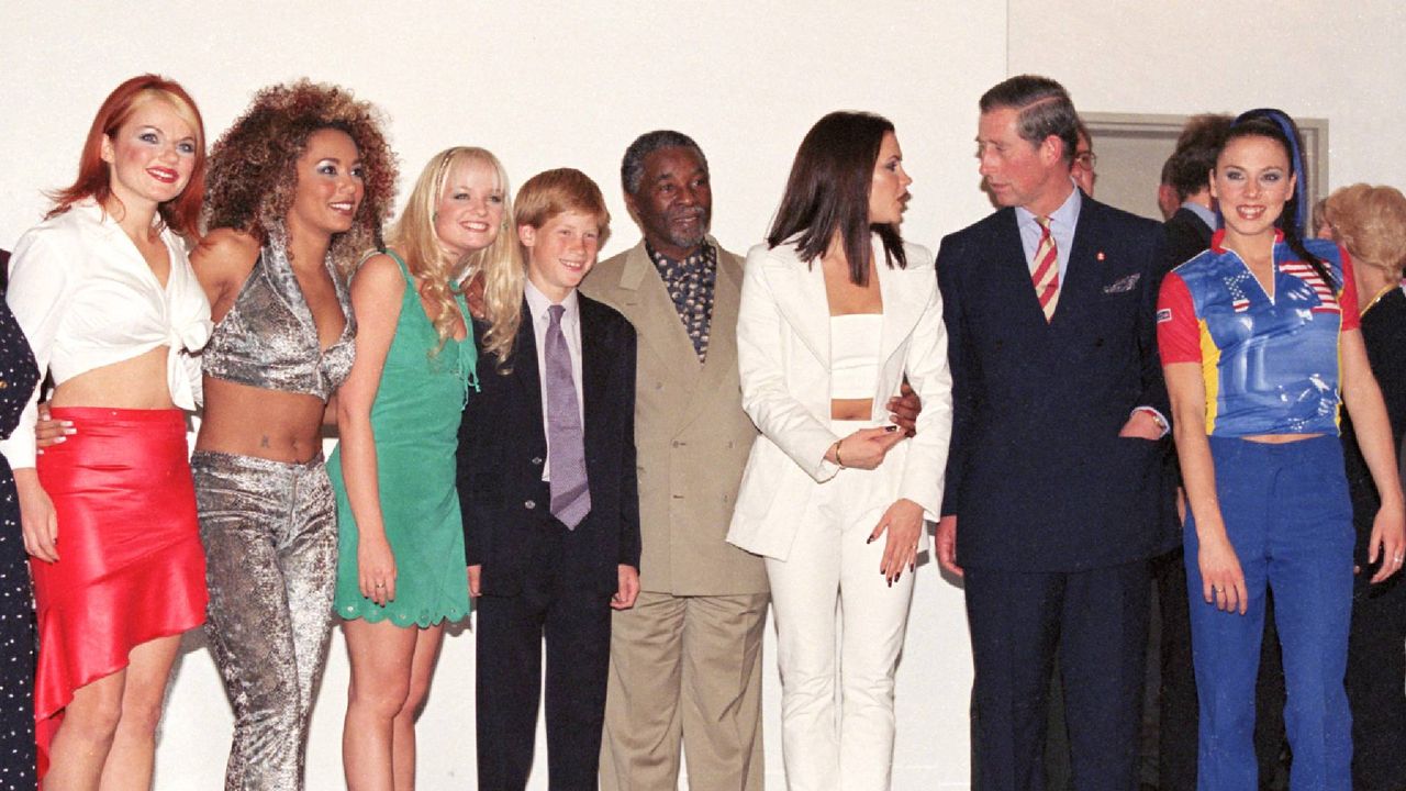 Prince Harry and the Spice Girls