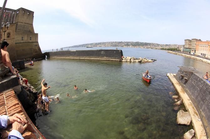 The picturesque backdrop of Naples