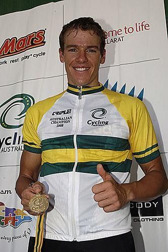 Adam Hansen in the Australian Time Trial Champion kit