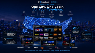 Map of FreeCast cities