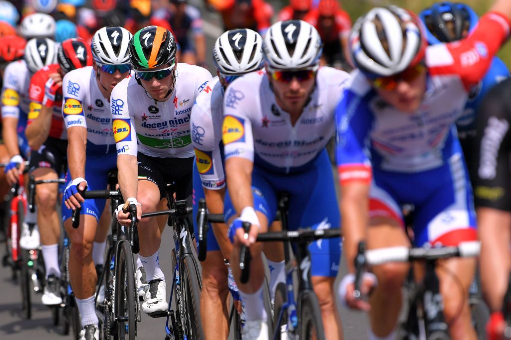 Sam Bennett and Deceuninck-QuickStep at Tour de Wallonie stage 1