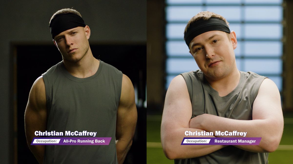 Christian McCaffrey and Christian McCaffrey