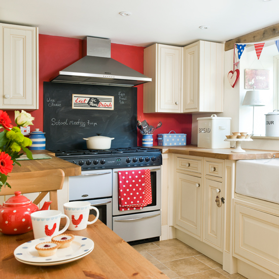 kitchen with cabinet