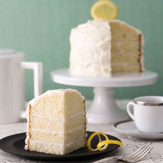Lemon Sorbet Cake