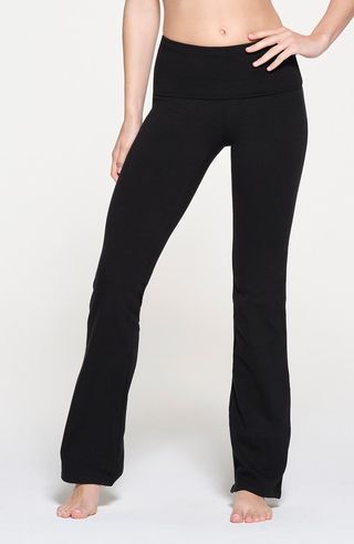 Gefaltete Bootcut-Leggings