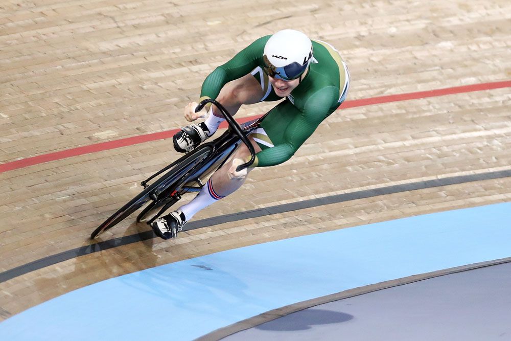 Jack Carlin in action (Great Britain)