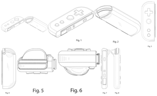 Nintendo Switch Joy Con patent