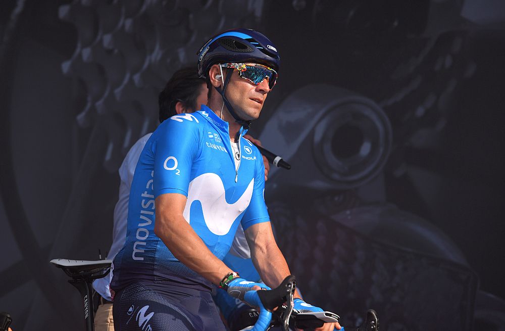 Alejandro Valverde at Liege-Bastogne-Liege
