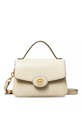 Tory Burch Small Robinson Spazzolato Leather Top-Handle Bag (Was $358) 