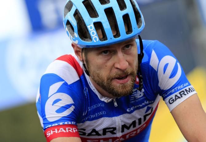 Ryder Hesjedal (Garmin-Sharp) moved into the top ten