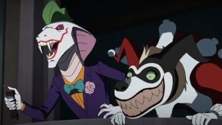 Joker and Harley Quinn from Batman Vs. Teenage Mutant Ninja Turtles